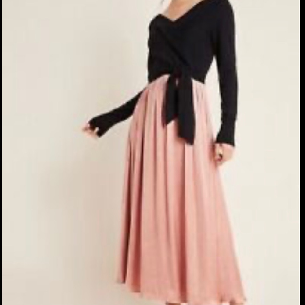 Anthropologie Two Piece Dress Set XL NWT